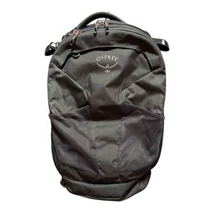 Osprey Farpoint 40 Travel Backpack Black Carry On Bag Padded Laptop RARE 38L